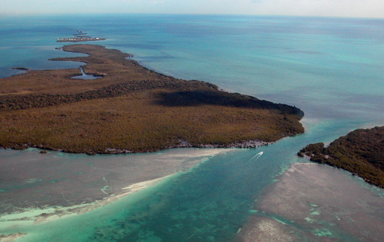 Aerial View of Sands Key