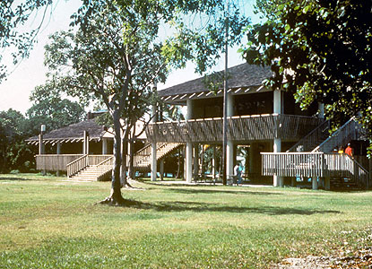 Environmental education building at Elliott Key.