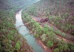 Aerial View of Abandoned Blue Heron
