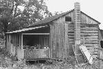 Front view of Lora Blevins house.