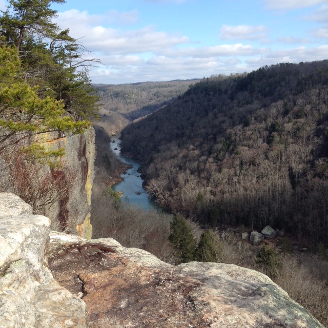 view from Angel Falls Overlook