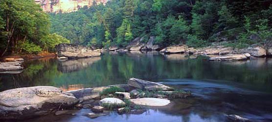 Big South Fork River from Leatherwood Ford