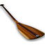 brown canoe paddle