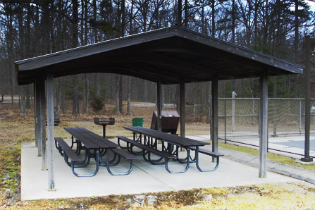 pool shelter rental