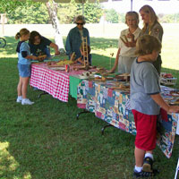 toys at storytelling festival