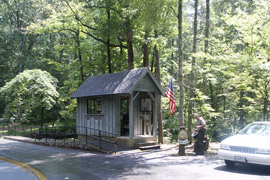 Otter Creek Campground entrance Otter Creek Campground entrance