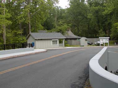 Otter Creek campground entrance