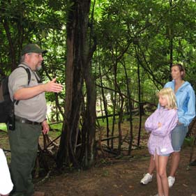 Ranger guided hike along the Bluestone River