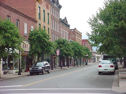 main street through old town