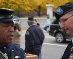 Two Soldiers Speaking