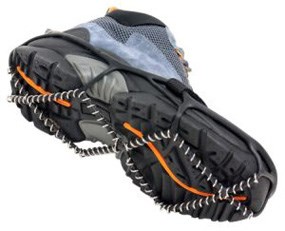 Traction Device attached to footwear