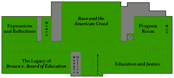Image of first floor layout.