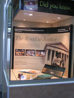 Image of exhibit at Kansas City International Airport. Image of exhibit at Kansas City International Airport.