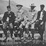 Four gentlemen at the Gettyysburg 50-year reunion.