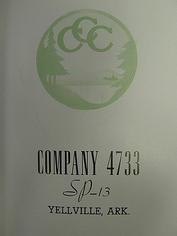 photo of cover of CCC company 4733 book