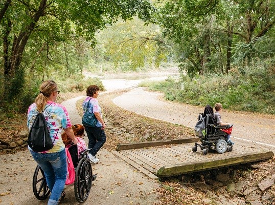 Accessibility in park
