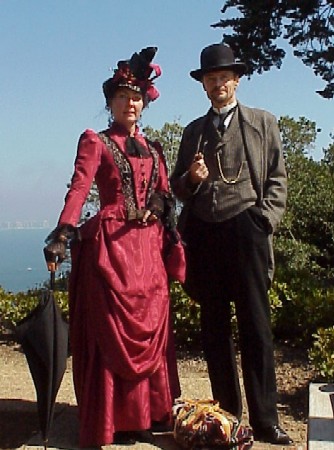 Period reenactors at Cabrillo National Monument