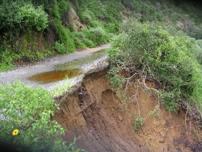 Bayside Trail Slide Area