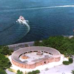 Ferry tickets can be purchased inside Castle Clinton.