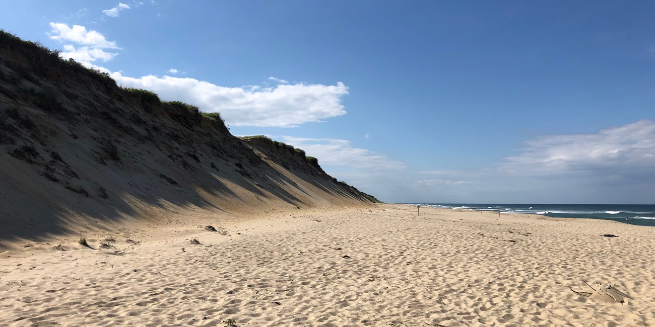 sand and cliff