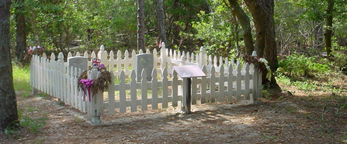 The British Cemetery on Hatteras Island