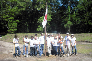 The Youth Conservation Corps crew for 2010