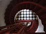 Interior of Cape Hatteras Lighthouse, Looking Down