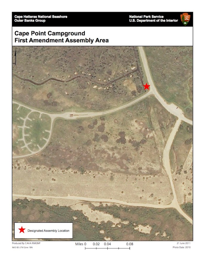 Cape Point Campground First Amendment Assembly Area