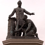 The Emancipation Statue in Lincoln Park