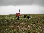 Shovel testing and recording features with GPS