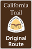 CALI_Original Route sign