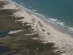 Long Point Cabins - view from the south