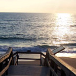 Walk across the boardwalk to enjoy 24 miles of pristine beach and fun in the Atlantic ocean