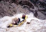 Raft in Cataract Canyon