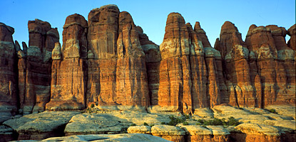 photo: Spires of Cedar Mesa Sandstone