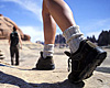 photo: Hiking in the Needles District.