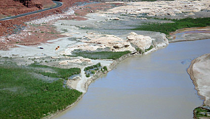 photo: The Hite Ramp on April 10, 2007.