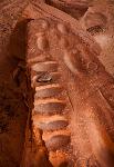 Bedrock metates are found throughout Capitol Reef.