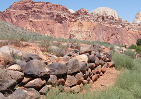 Boulder Fence