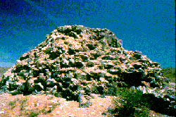 glass Mountain composed of selenite crystals