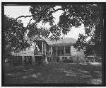 West view of main house