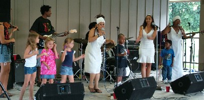 Band in Pavilion