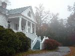 Sandburg Home in Fog