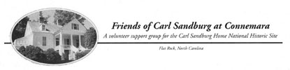 Friends of Carl Sandburg at Connemara logo