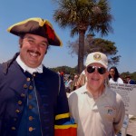 Volunteers at the Castillo literally wear many hats, both as costumed interpreters and uniformed guides
