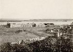 View of City Gates and Huguenot cemetery