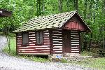 Cabin 35 exterior, sleeps 3