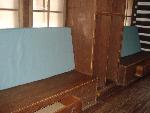 Cabin interior bed
