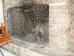 Greentop dining hall fireplace