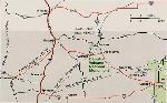Map of Capulin area